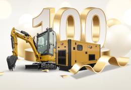 The winner will be given the choice of a Cat 301.6 excavator or a Cat DE110E2 genset