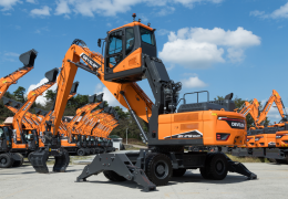 New Develon DX270WMH-7 wheeled material handler