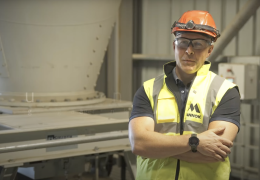 Paul Carron, Mannok’s engineering manager for decarbonization