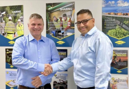 L-R: Thierry Madelon and Faical Lahmamsi 