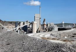 Tunstead cement works in the Peak District