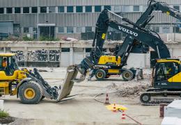 As part of Siemens’ €500 million Technology Campus, Volvo CE and Metzner Recycling have completed the world’s first full-scale electric demolition