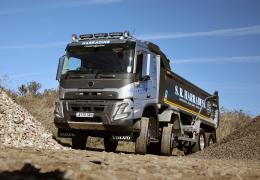 S.R. Harradine Haulage Ltd have acquired a new Volvo FMX 460 8x4 rigid mounted with ABBA Predator bodywork