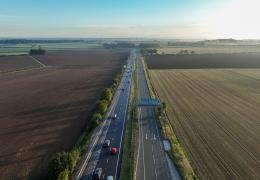 The A64 in North Yorkshire is believed to carry out the UK’s lowest-carbon resurfacing trial using CEVO Asphalts.