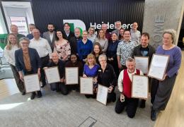Heidelberg Materials UK’s Quarry Life Award winners and runners-up