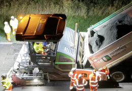 Low-carbon resurfacing of the A47 between Acle and Great Yarmouth, Norfolk