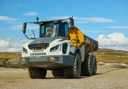 A Liebherr TA 230 Litronic ADT from the SER fleet