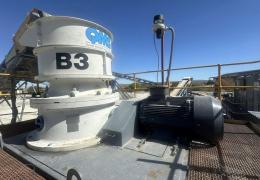 QMS are achieving export success with their family of B3 cone crushers