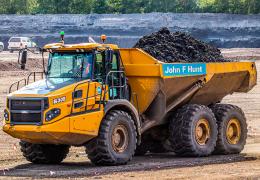 A Bell B30E ADT operating for John F Hunt