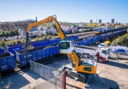 Aggrecycle will bring in construction and demolition waste by rail 
