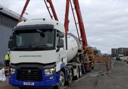 Aggregate Industries concrete delivery