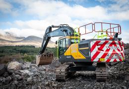 Volvo EC300E excavator