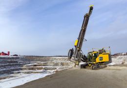 Epiroc SmartROC D65 surface drill rig