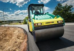 Ammann ARX 110 articulated heavy tandem roller