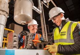 Atlas Copco at Wienerberger's Denton plant