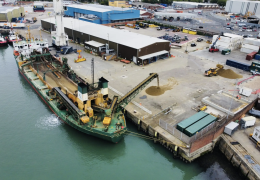 Britannia Beaver at Portsmouth Porrt