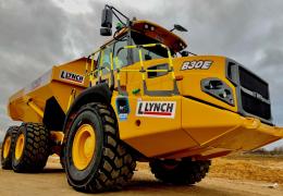 Bell B30E articulated dumptruck