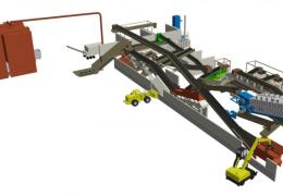 BHS waste-recycling plant