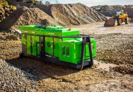 Bison 160 Hybrid jaw crusher