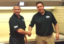 Stuart Truckel (right) and Sean Warburton
