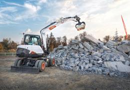 Bobcat E57W wheeled excavator