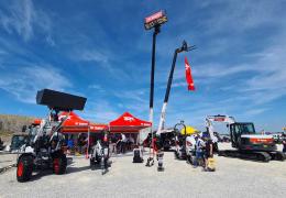 Bobcat stand at Hillhead 2022