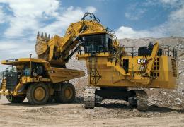 Cat 6030 hydraulic mining shovel
