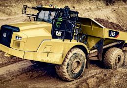 Cat 745 ADT