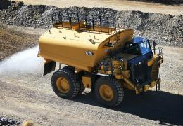 Cat 777G Water Solutions truck
