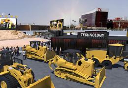 Caterpillar booth at Conexpo 2023