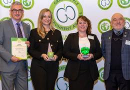 Cawarden celebrate two Green Apple Award wins