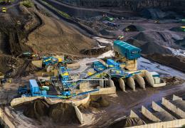 CDE recycling plant at Loanhead Quarry