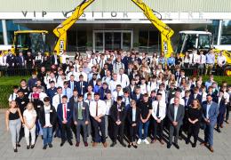 JCB apprentices and graduates