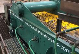 Double-deck wash screen