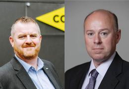Lee Rushbrook and Carl Fergusson