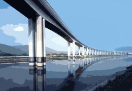 Concrete bridge