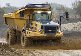 Bell B60E articulated dumptruck