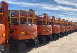 Digger Guard’s handrail system