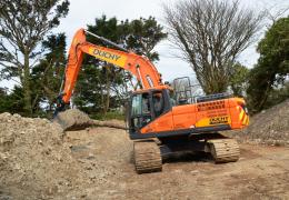 Duchy invest in new Doosan excavator