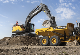 Volvo EC380E Hybrid excavator