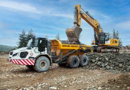 Liebherr TA 230 articulated dumptruck