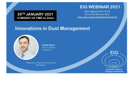 EIG webinar