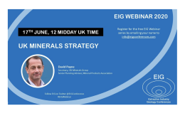 EIG webinar