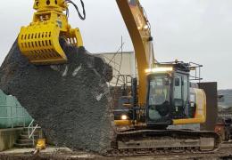 Epiroc MG1500 multi-grapple attachment