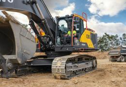 Volvo EC350E excavator