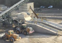 Raw material feed facility at Purfleet