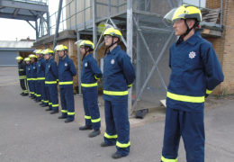 Swindon fire cadets