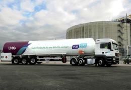 Flogas Bio-LNG delivery truck