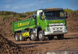 Volvo FMX 8x4 rigid truck