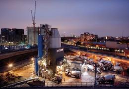 Hanson's King's Cross concrete plant